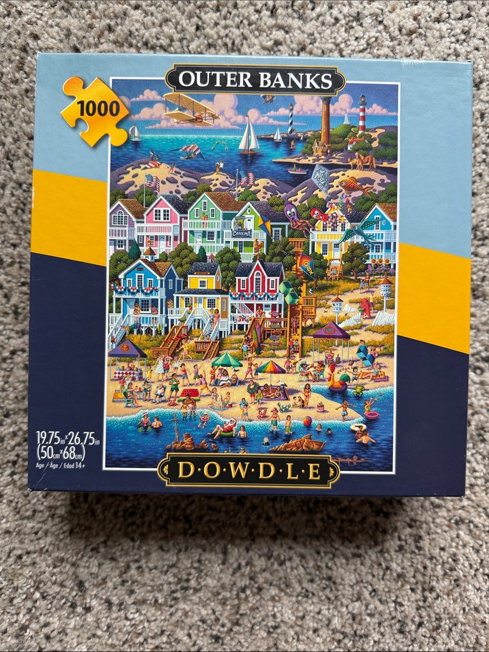 Dowdle Outer Banks 1000-Piece Jigsaw Puzzle - Blue Multicolor